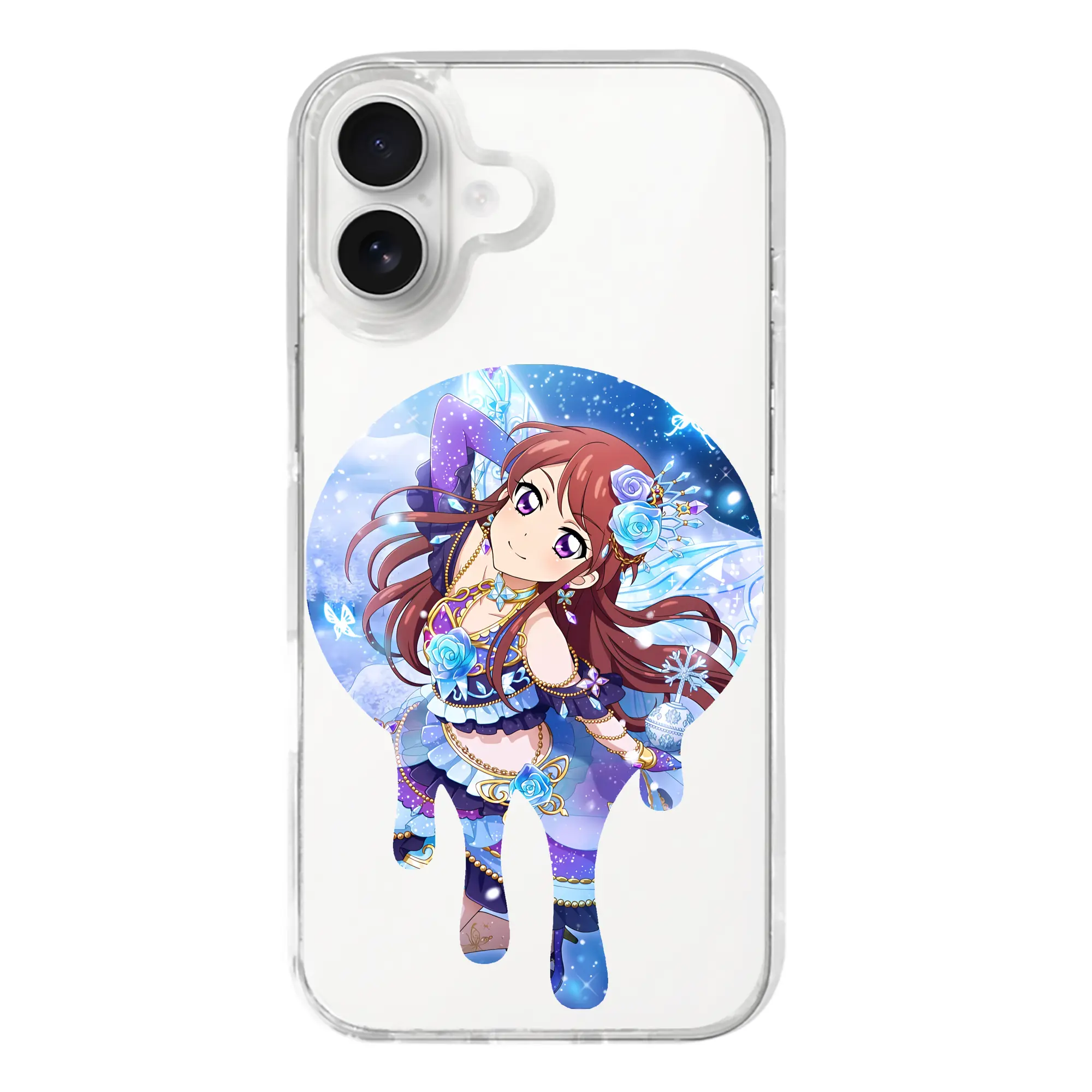 アイカツ グッズ 紫吹 蘭 - iPhone 17シリーズ 透明スマホケース – 薄型・耐衝撃・精密フィット保護カバー